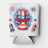 Niedliche Feuerwehr Dosenkühler (Vorderseite)