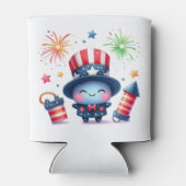 Niedliche Feuerwehr Dosenkühler (Rückseite)