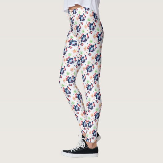 Niedliche Feuerwehr Leggings (Links)