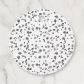 Niedliche Feuerwehrdusche Dalmatiner Geschenkanhänger (Rückseite)