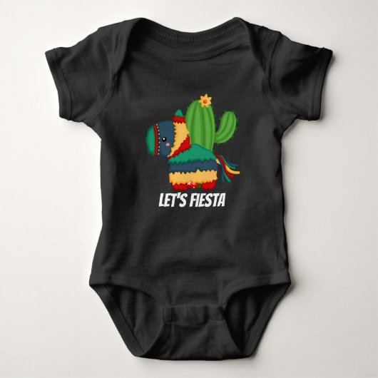 Niedliche Fiesta Baby Strampler (Vorderseite)