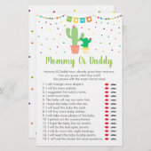 Niedliche Fiesta Cactus Guess, der sagte, es Dusch (Vorne/Hinten)