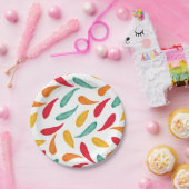 Niedliche Fiesta Paper-Teller für Wasserfarben Pappteller (Party)