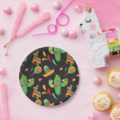 Niedliche Fiesta Paper-Teller für Wasserfarben Pappteller (Party)