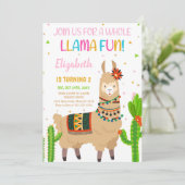 Niedliche Fiesta Party Card für Kinder oder Kleink Einladung (Stehend Vorderseite)