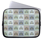 Niedliche Figaro-Musterfiguren Laptop-Sieb Laptopschutzhülle (Vorderseite)