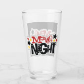 niedliche Filmabendworte mit Glas (Rückseite)