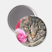 Niedliche Filmtablette Mit Rose Magnet (Vorderseite/Rückseite)