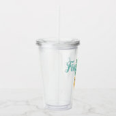 Niedliche Fineapple Ananas Acryltrinkbecher (Rechts)