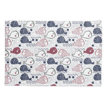 Niedliche Fisch-Muster-Kissen