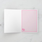 Niedliche Fisch Valentine Faltenkarte Karte (Innenseite)