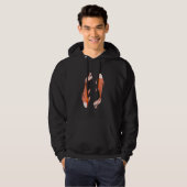 Niedliche Fischbekleidung Hoodie (Vorne ganz)