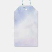 Niedliche Fische Astrologie Signieren Personalisie Geschenkanhänger (Rückseite)