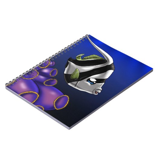 Niedliche Fische Notizblock (Linke Seite)