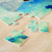 Niedliche Fische und Herz Puzzle (Seite)