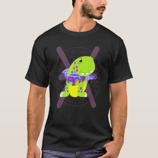 Niedliche Fische Zodiac Sign Fish Astrologie T Rex T-Shirt