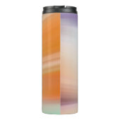 Niedliche Fitness mit Namensmarbor Thermosbecher (Rückseite)