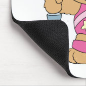 Niedliche Fitness Mousepad (Ecke)