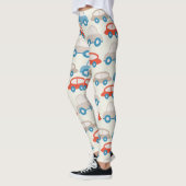 niedliche Flachwagen Leggings (Links)