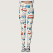 niedliche Flachwagen Leggings (Vorderseite)