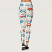 niedliche Flachwagen Leggings (Rückseite)