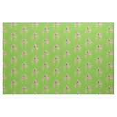 Niedliche Flamingo Baby Kinderzimmer Dekoration Stoff (Fat Quarter (45,7 x 55,9 cm))