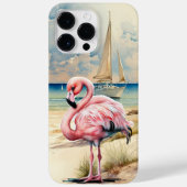 niedliche Flamingo-Liebhaber Case-Mate iPhone Hülle (Rückseite)