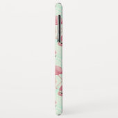 Niedliche Flamingo Muster individuelle Name Gehäus Case-Mate iPhone Hülle (Hinten/Links)