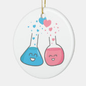 Niedliche Flaschen in der Liebe, haben wir Chemie Keramik Ornament (Links)