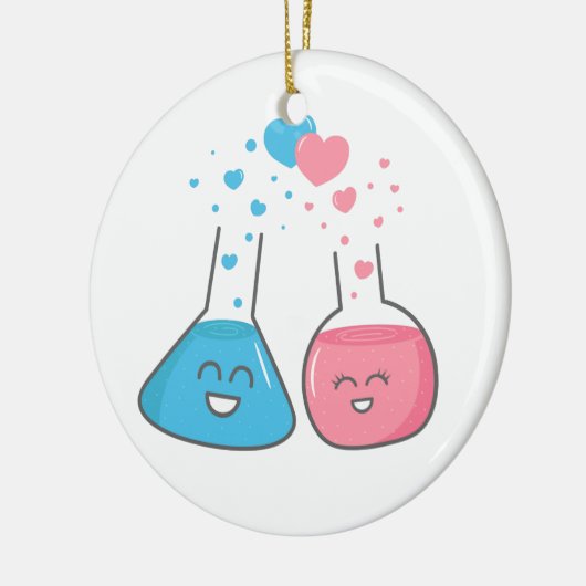 Niedliche Flaschen in der Liebe, haben wir Chemie Keramik Ornament (Links)