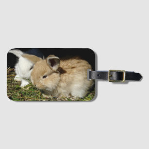 Niedliche, flauschige Bundsen Gepäckanhänger