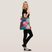 Niedliche, flauschige Wolle Tasche (Am Model)