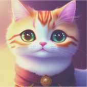 Niedliche Flaute Aufkleber (Vorderseite)