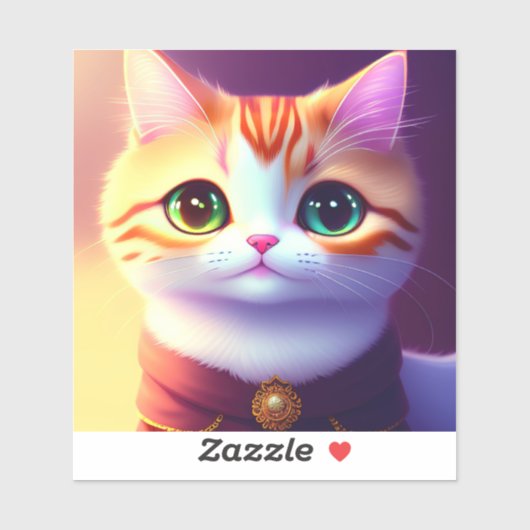 Niedliche Flaute Aufkleber (Blatt)