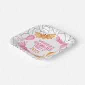 Niedliche Fledermäuse, Ballons + Spinnennetze, Hal Pappteller (Gewinkelt)