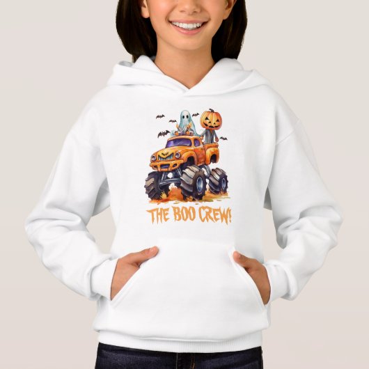Niedliche Fledermäuse Matching Family Boo Crew Hal Hoodie (Vorderseite)