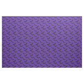 niedliche Fledermäuse - Muster aus lila Gewebe Stoff (Yard (91,4 cm))