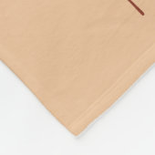 Niedliche Fleece-Decke des Erdnussbutter-Glas-| Fleecedecke (Ecke)