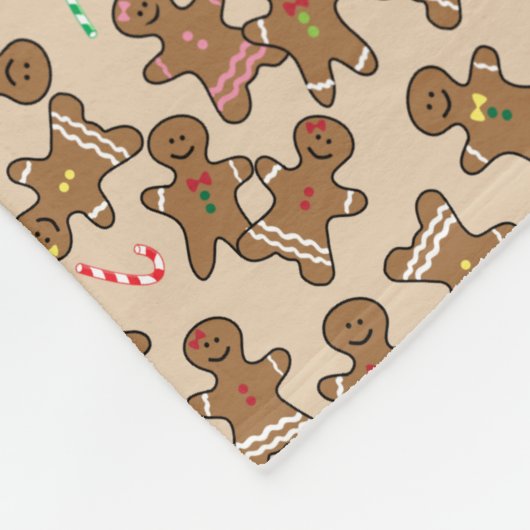 Niedliche Fleecedecke (Ecke)