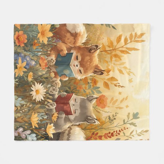 Niedliche Fleecedecke (Vorderseite (Horizontal))