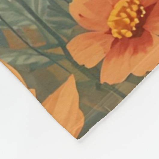 Niedliche Fleecedecke (Ecke)