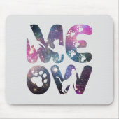 Niedliche Fleischkatzenaufdrucke und Katzenaufdruc Mousepad (Vorne)