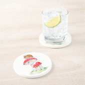 Niedliche Fliegenmaus Getränkeuntersetzer (Seite)