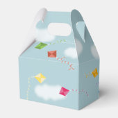 Niedliche Fliegerkite Kinder wie die Zeit zum Gebu Geschenkschachtel (Rückseite)