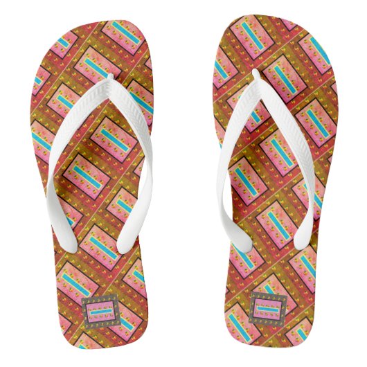NIEDLICHE FLIP-FLIP-FLOPS BADESANDALEN (Fußbett)