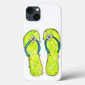 Niedliche Flip Flops Case-Mate iPhone Hülle (Rückseite)