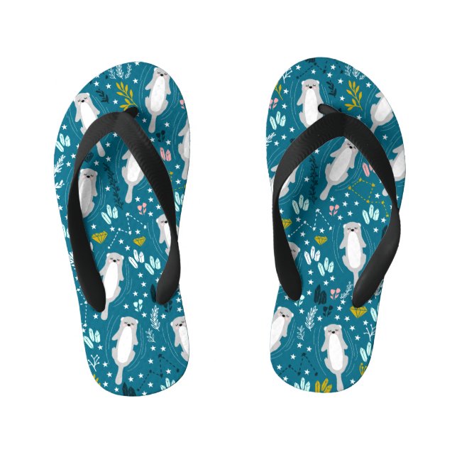 Niedliche Flip Flops Kinderbadesandalen (Fußbett)