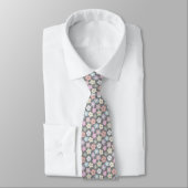 Niedliche Flora Wiadow Pattern Neck Tie Krawatte (Gebunden)