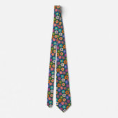 Niedliche Flora Wiadow Pattern Neck Tie Krawatte (Rückseite)
