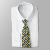Niedliche Flora Wiadow Pattern Neck Tie Krawatte (Gebunden)